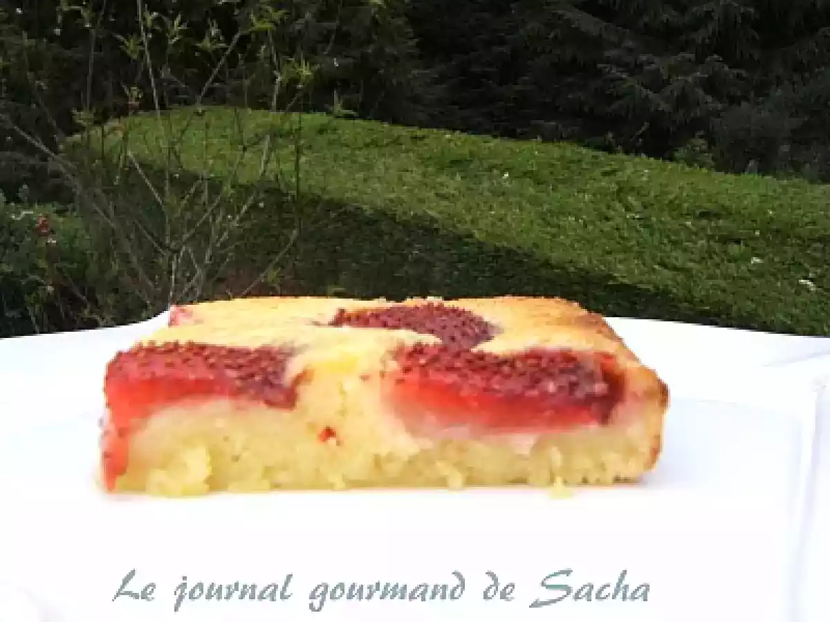 Clafoutis aux fraises .. - photo 2