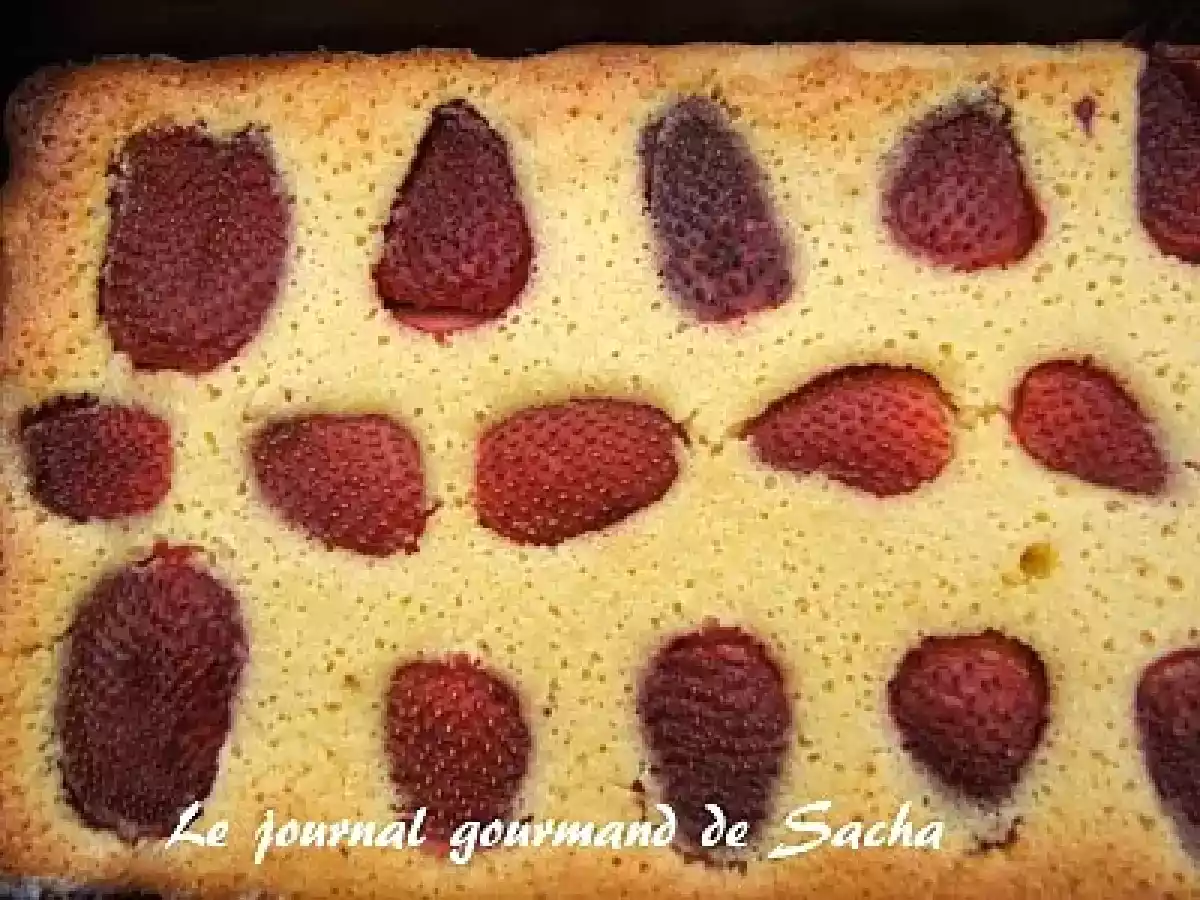 Clafoutis aux fraises .. - photo 3