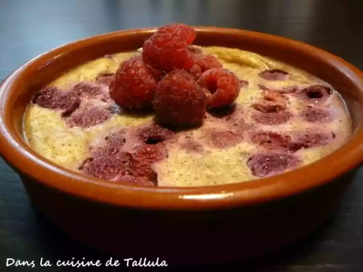 Clafoutis aux framboises et farine de sarrasin - photo 2