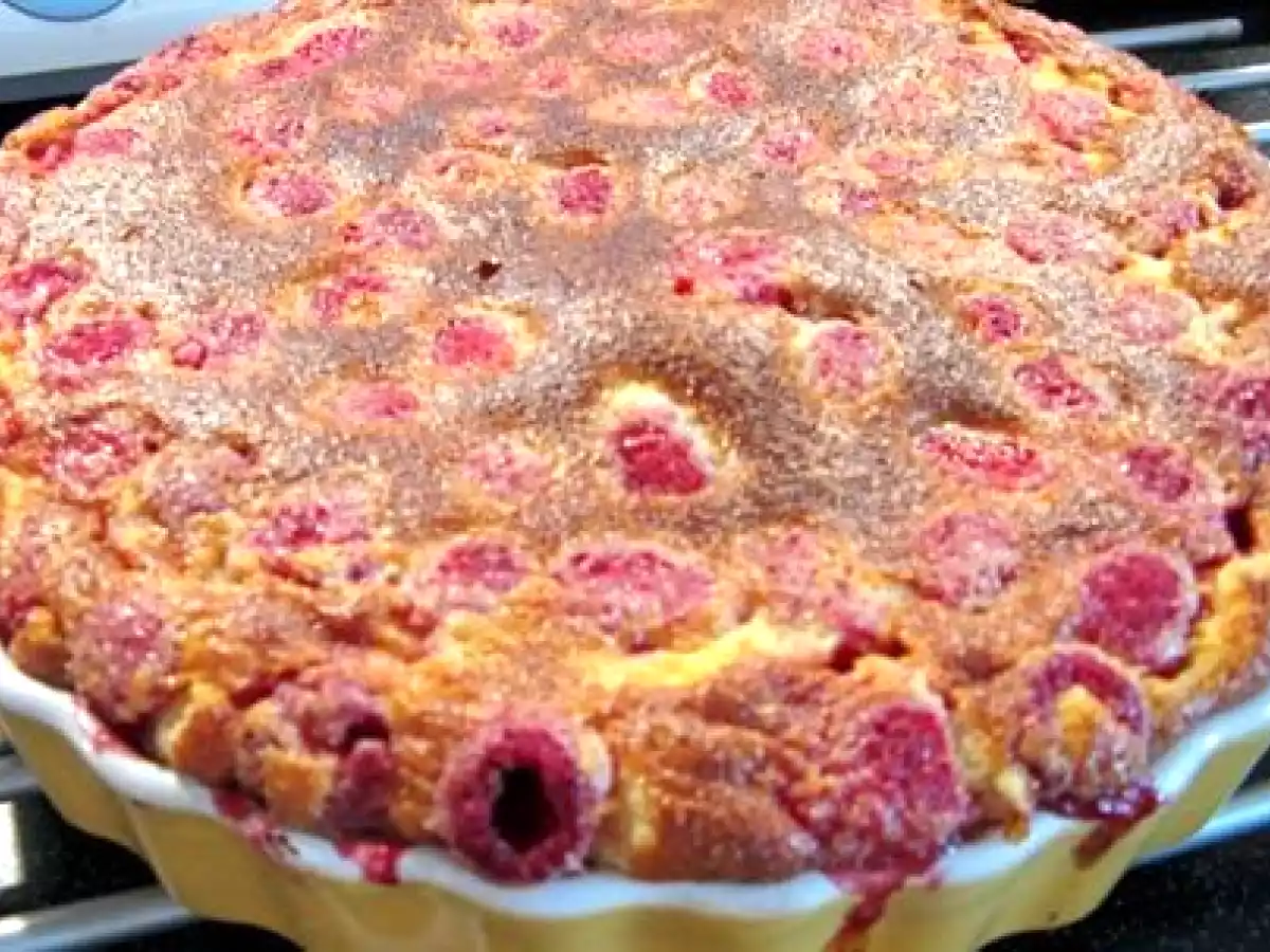 Clafoutis aux framboises ultra rapide. - photo 2