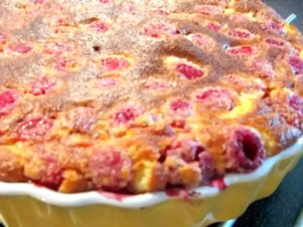 Clafoutis aux framboises ultra rapide. - photo 3
