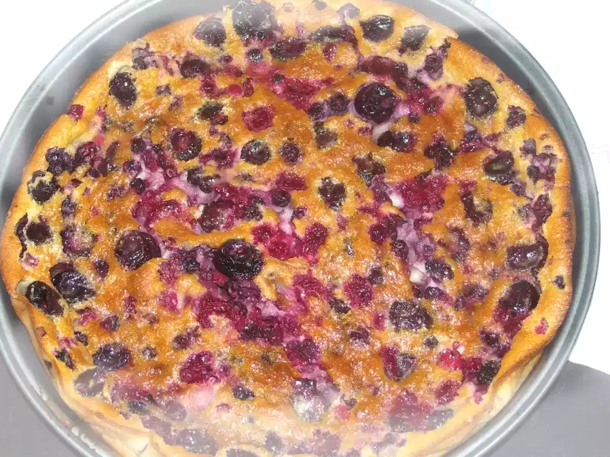 Clafoutis aux fruits rouges