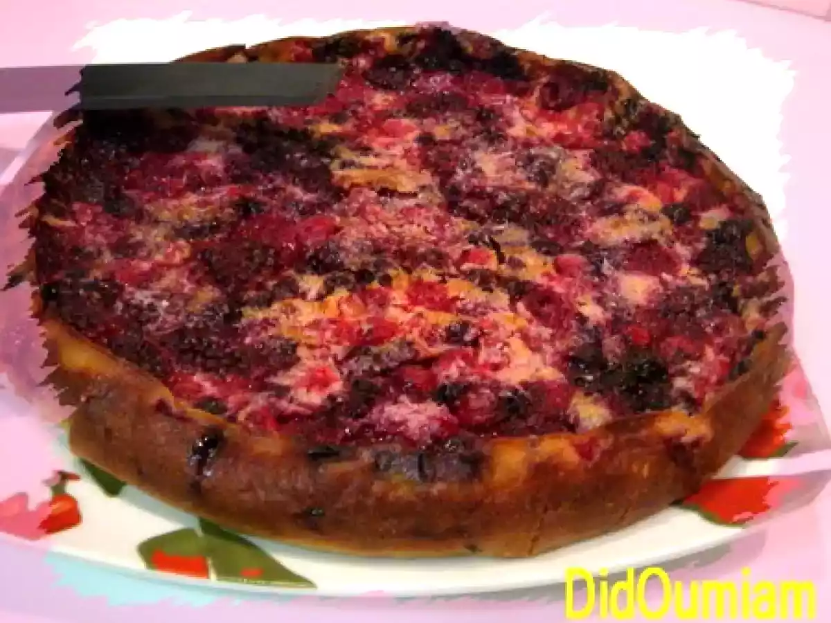 Clafoutis aux fruits rouges