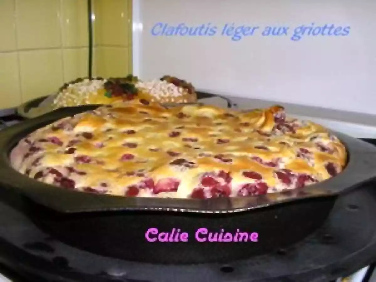 Clafoutis aux Griottes au Thermomix !!!