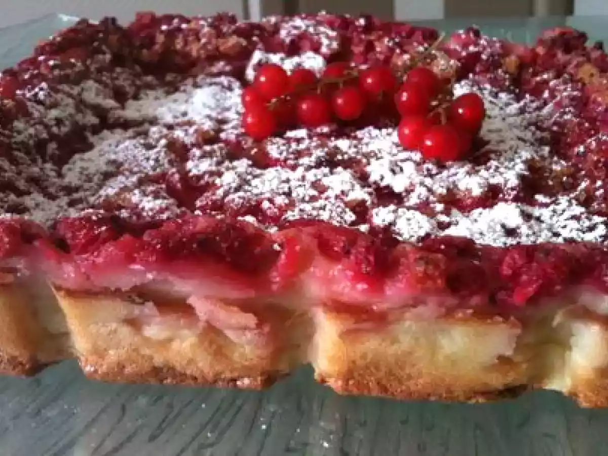 Clafoutis aux groseilles