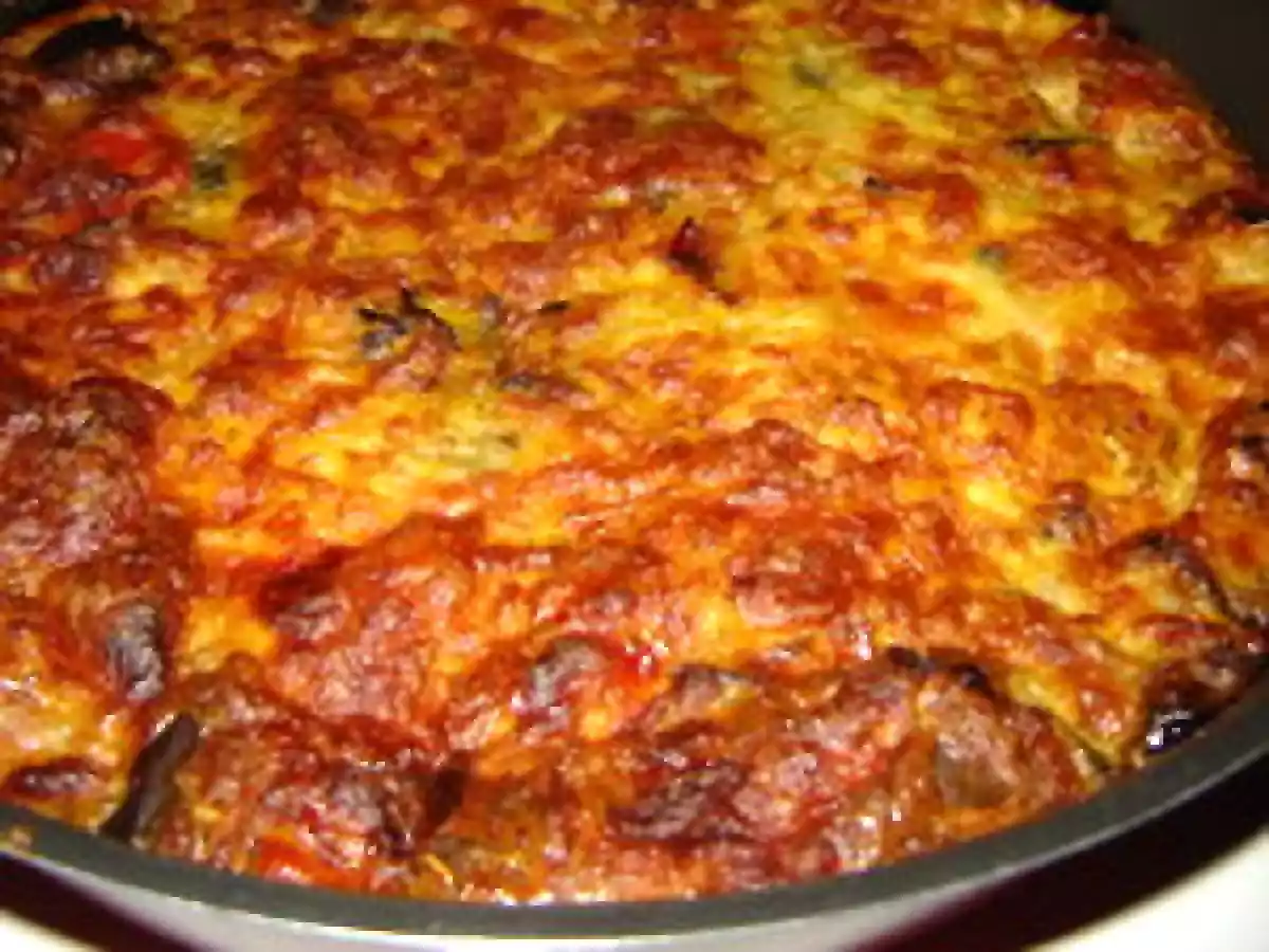 Clafoutis aux légumes grillés