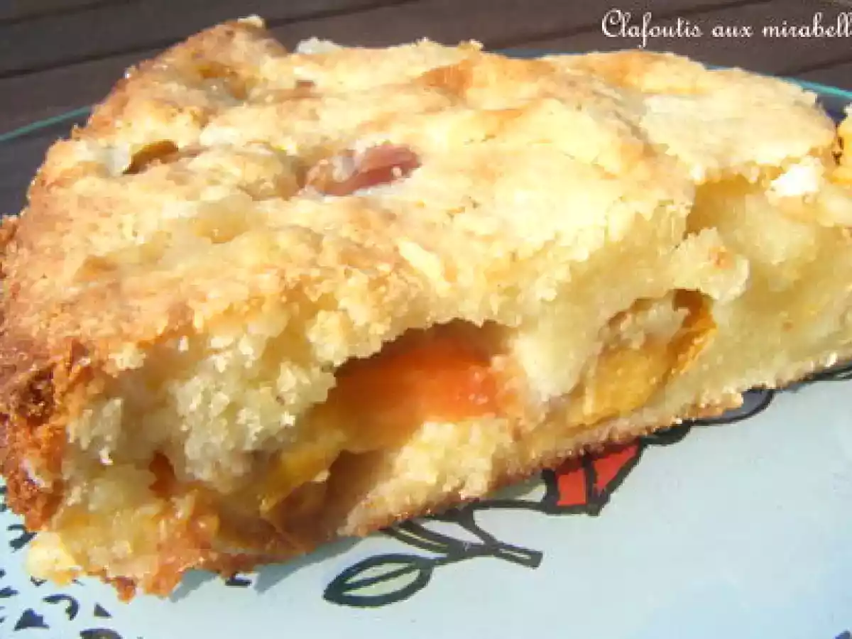 Clafoutis aux mirabelles façon Michalak