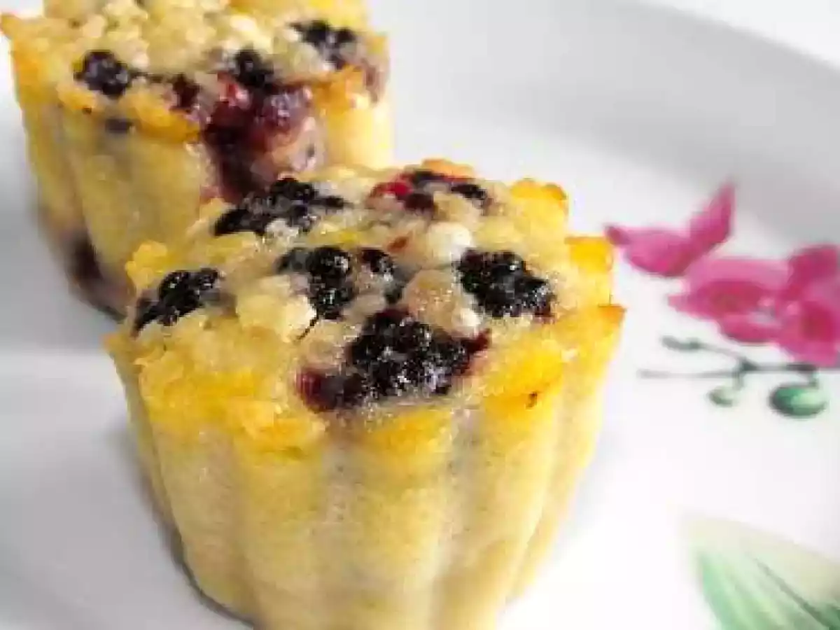 Clafoutis aux mûres et confiture de prune