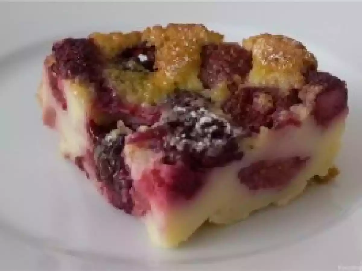 Clafoutis aux mûres & framboises