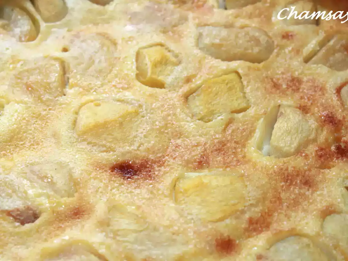 Clafoutis aux pêches - photo 2