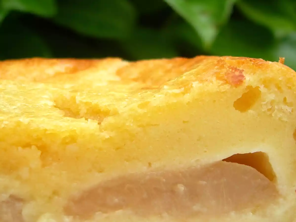 Clafoutis aux pêches et sablés à la peau de lait au citron - photo 2