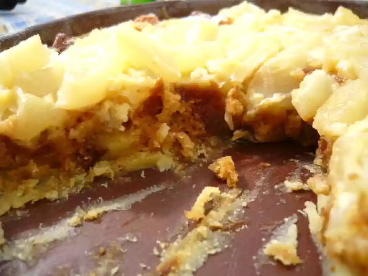 Clafoutis aux poires et au pain d'épices