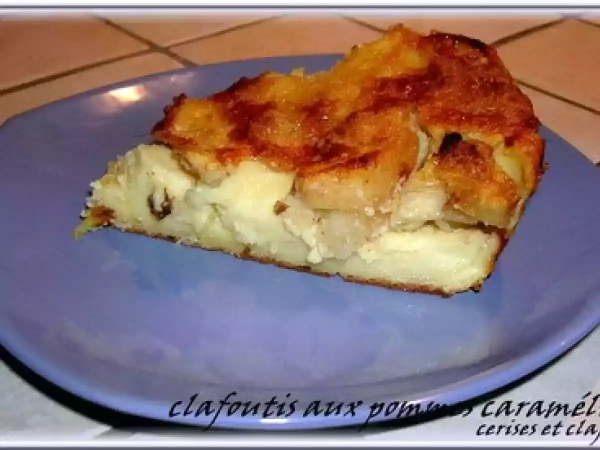CLAFOUTIS AUX POMMES CARAMELISEES - photo 2