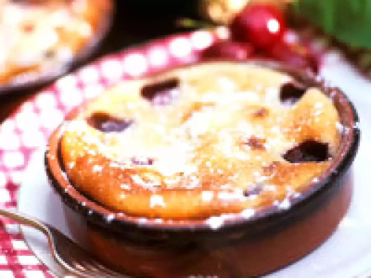 Clafoutis aux prunes‏