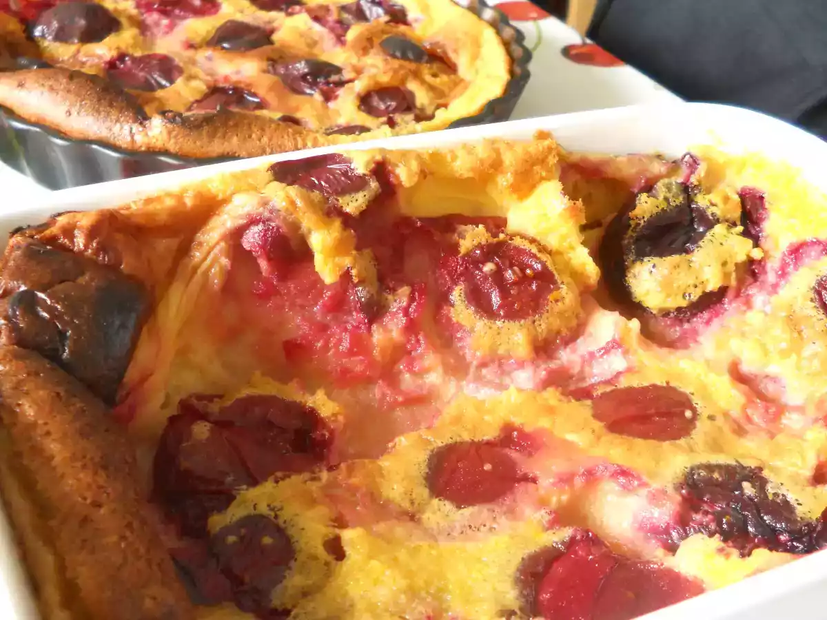Clafoutis aux prunes - photo 2