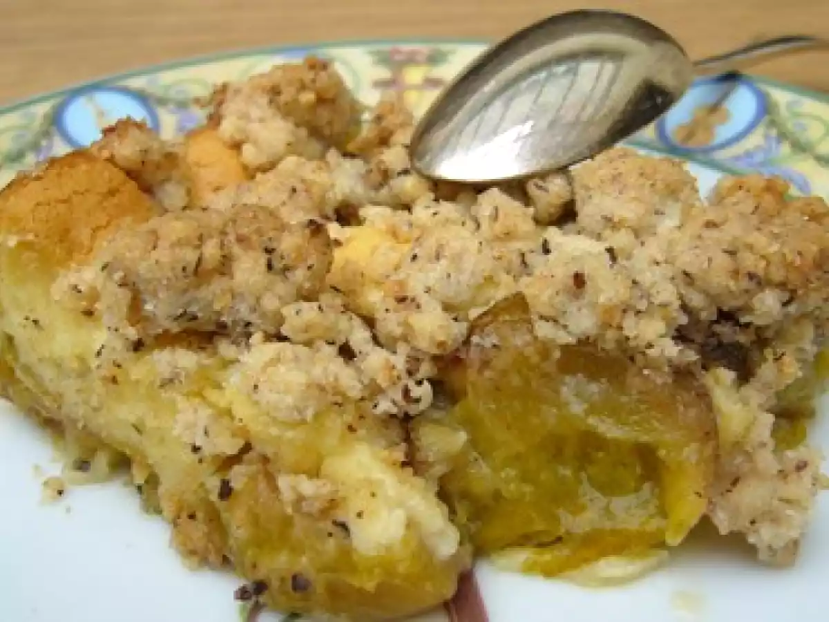 Clafoutis aux quetsches, streusel noisettes - photo 5