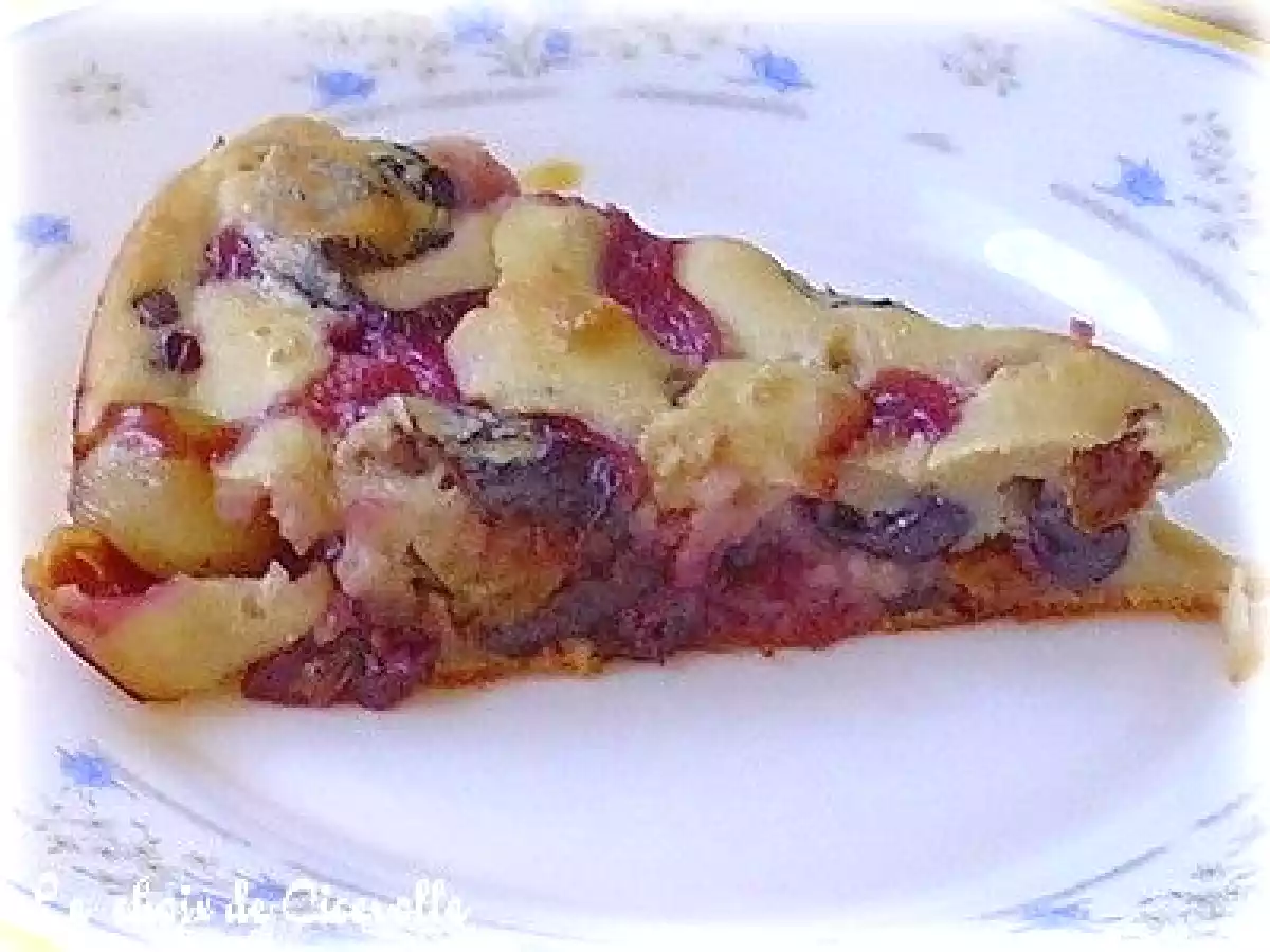 Clafoutis aux raisins frais, pruneaux et raisins secs - photo 2