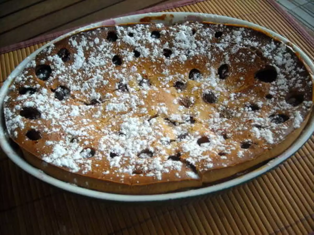 CLAFOUTIS AUX RAISINS MUSCAT