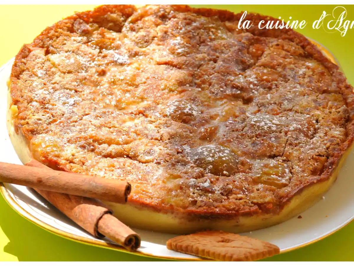 Clafoutis aux reines claudes et aux Spéculoos - photo 2