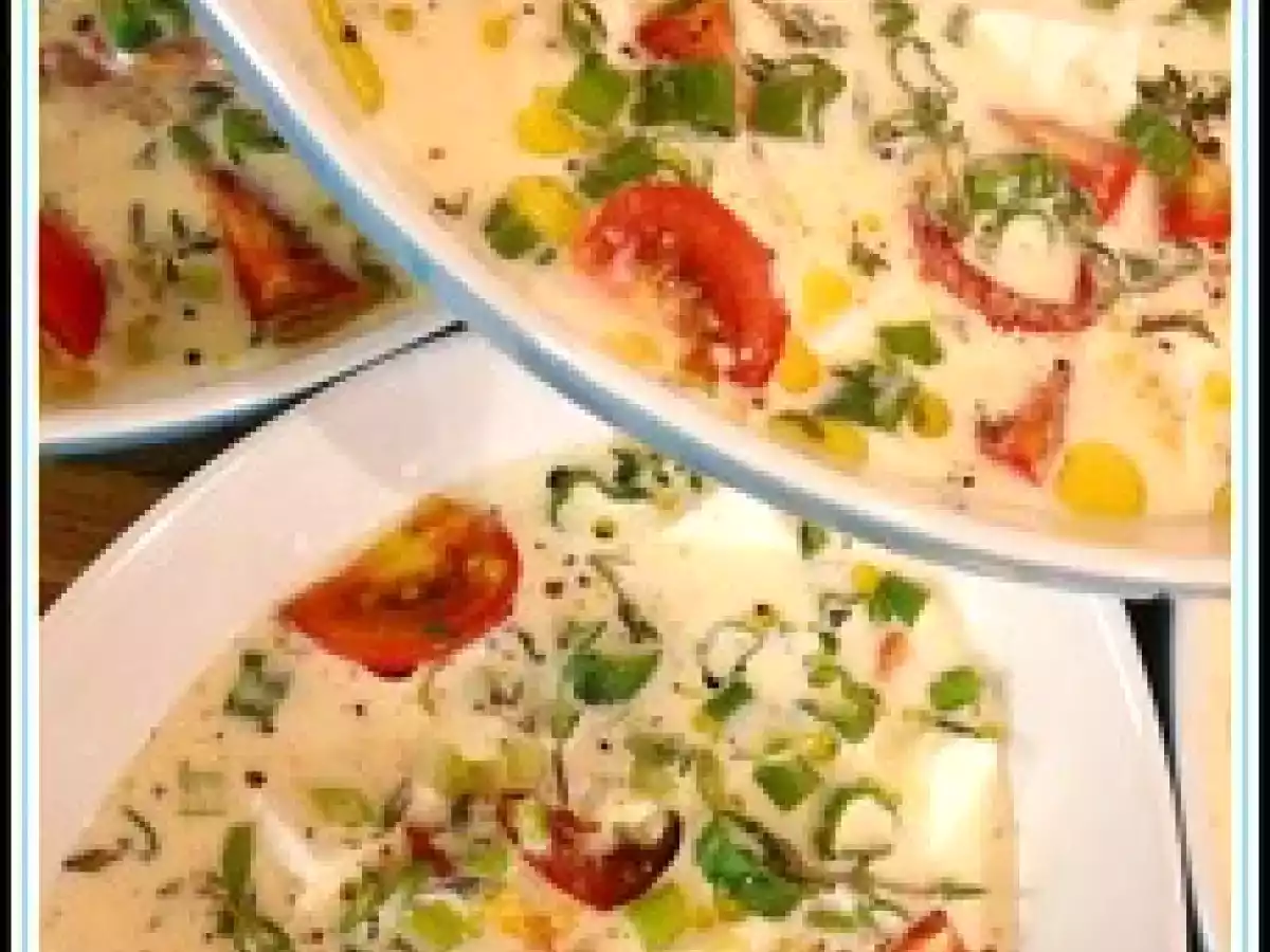 Clafoutis aux tomates cerise et à la Feta - photo 2