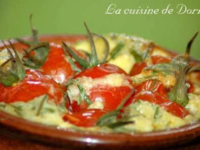 Clafoutis aux tomates cerises et à la ciboulette // Noyers sur Serein dans l'Yonne - photo 2