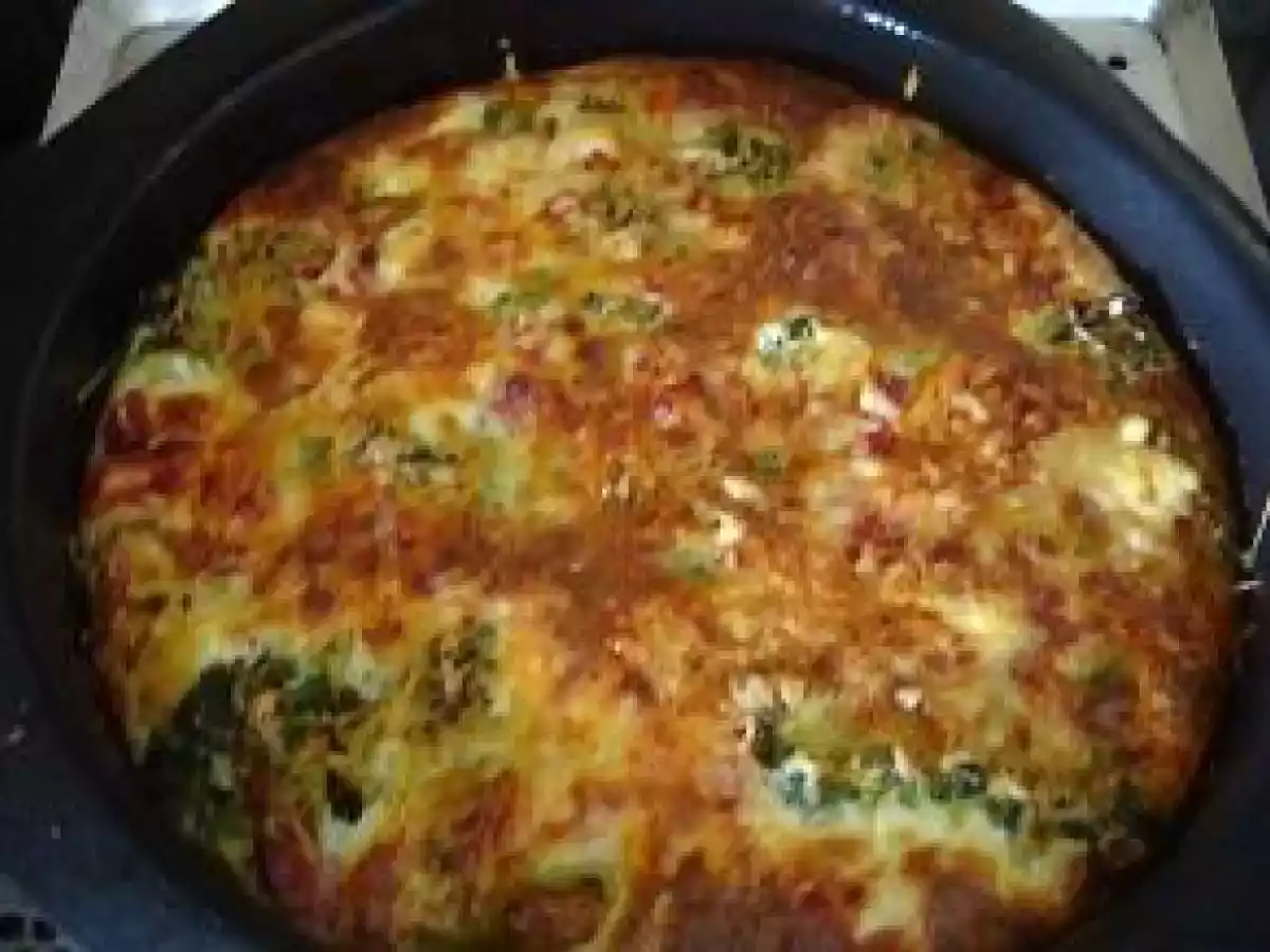 Clafoutis Brocolis et Gruyère de Christophe Felder