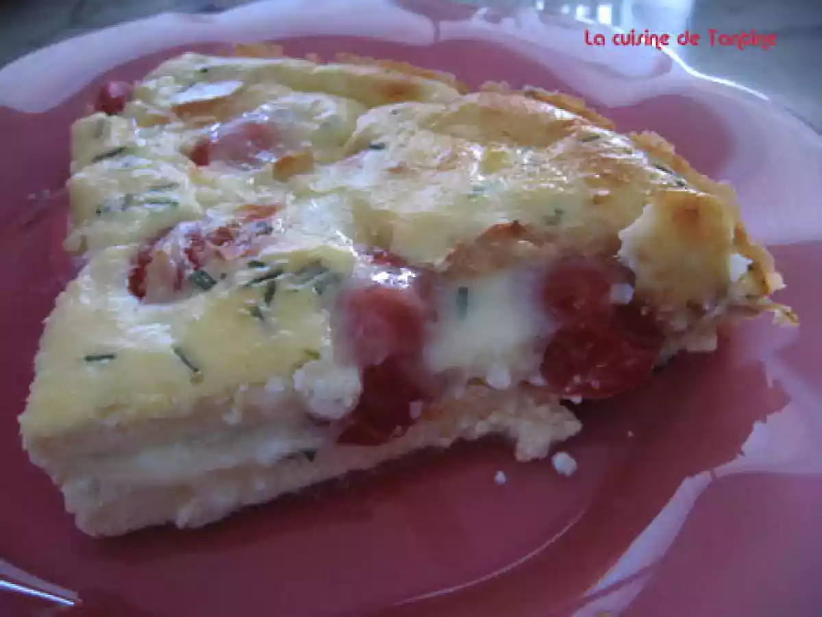 Clafoutis chèvre et tomates cerise - photo 2