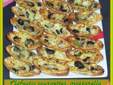Clafoutis courgettes mozzarella