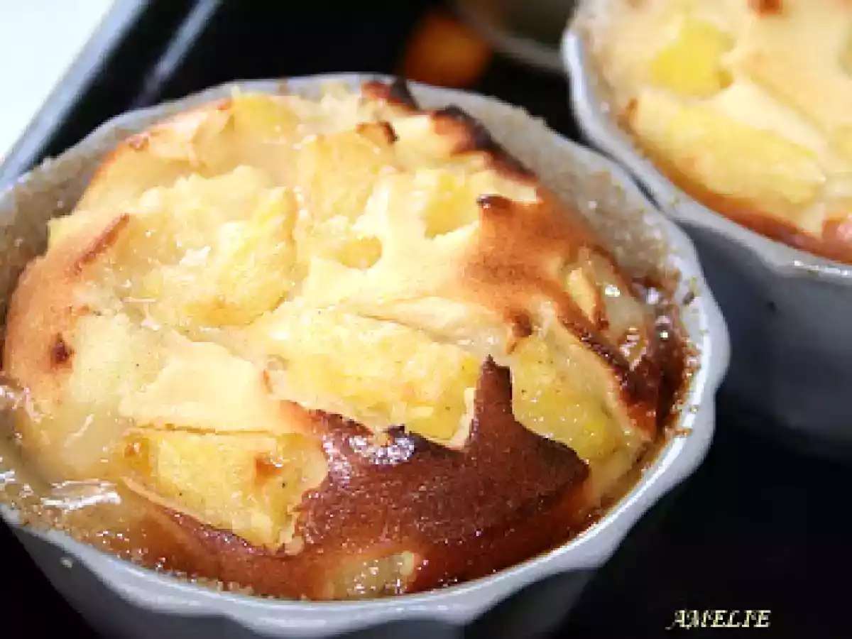 CLAFOUTIS D'ANANAS, AU LAIT DE COCO, PARFUME CANNELLE ET RHUM - photo 2