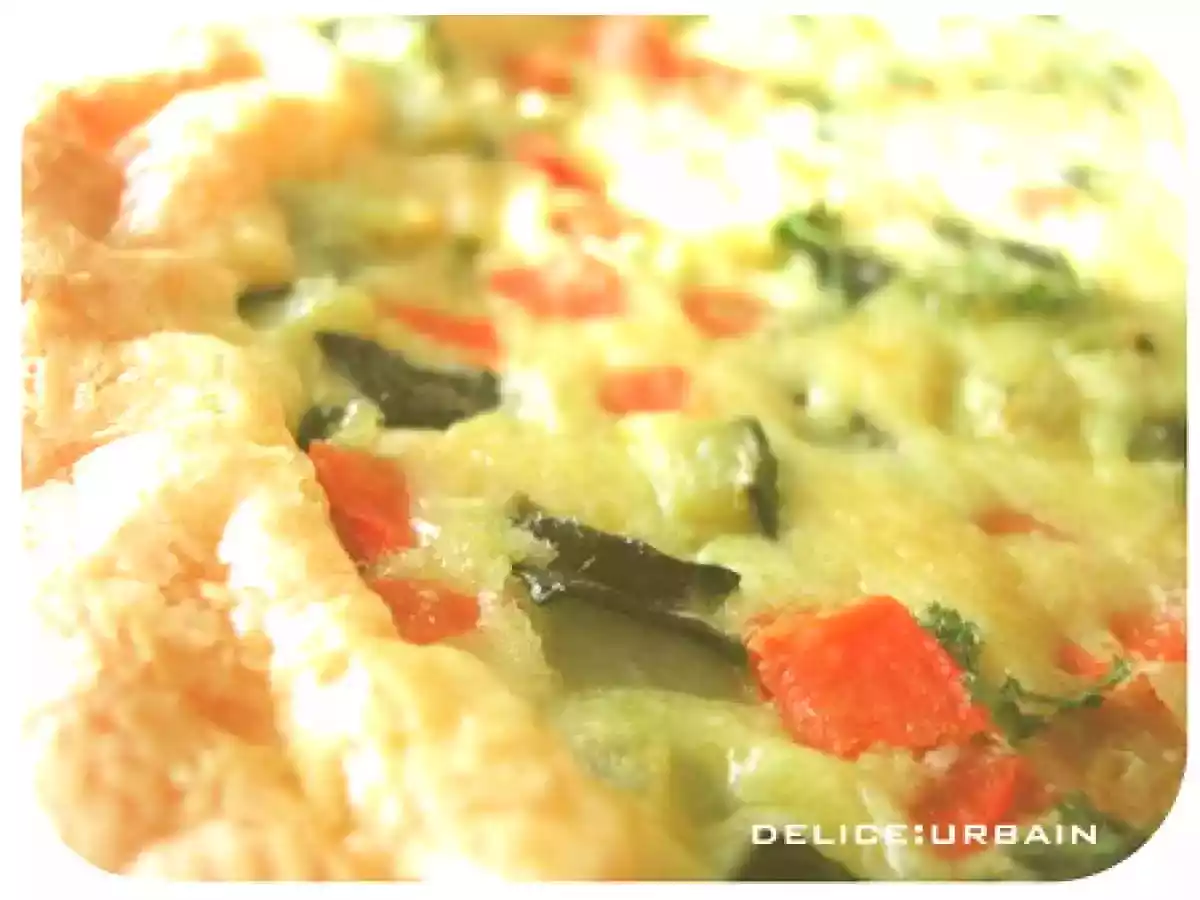 Clafoutis de courgettes et carottes aux épices - photo 2