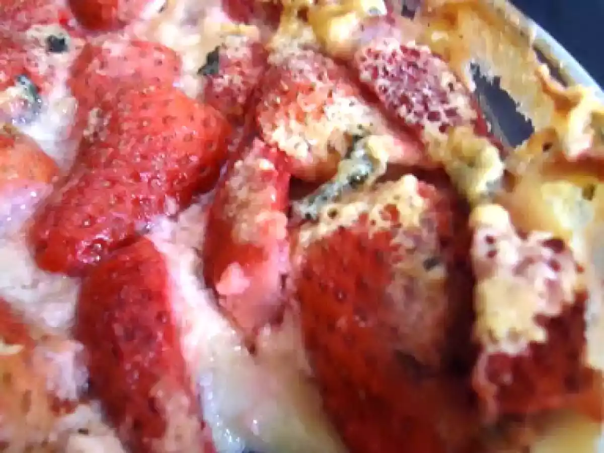 CLAFOUTIS DE FRAISES A LA MENTHE - photo 3