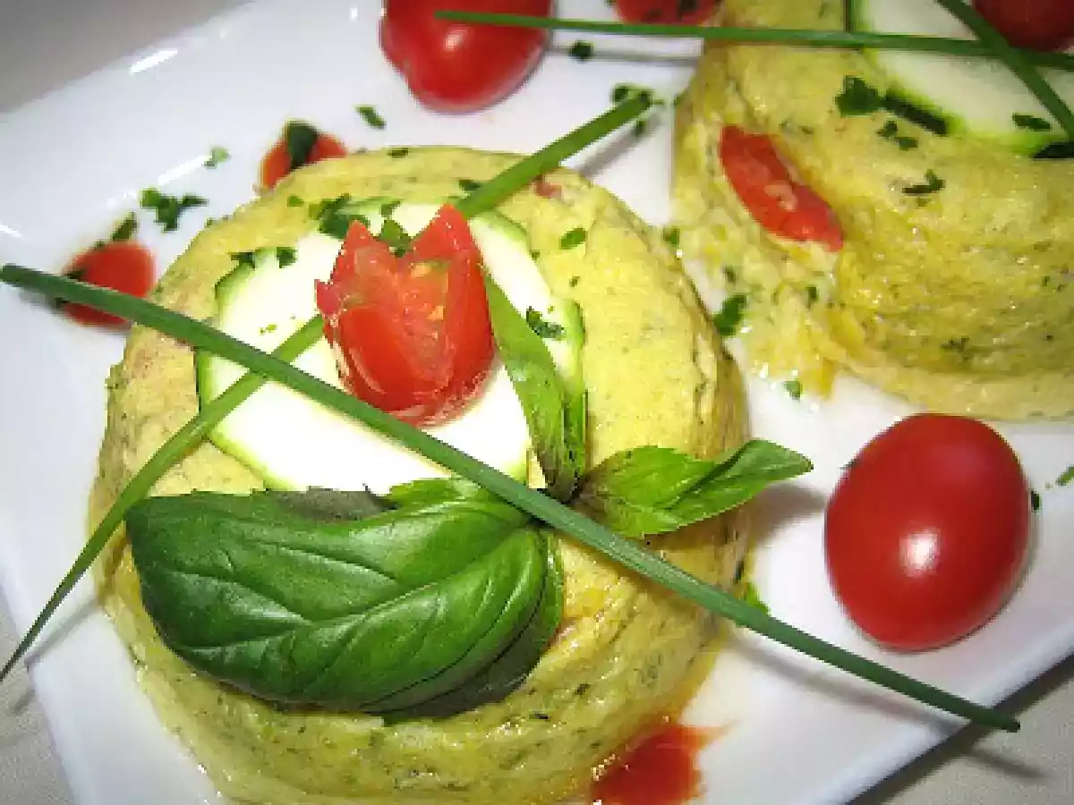 Clafoutis de légumes au jambon!!! - photo 3