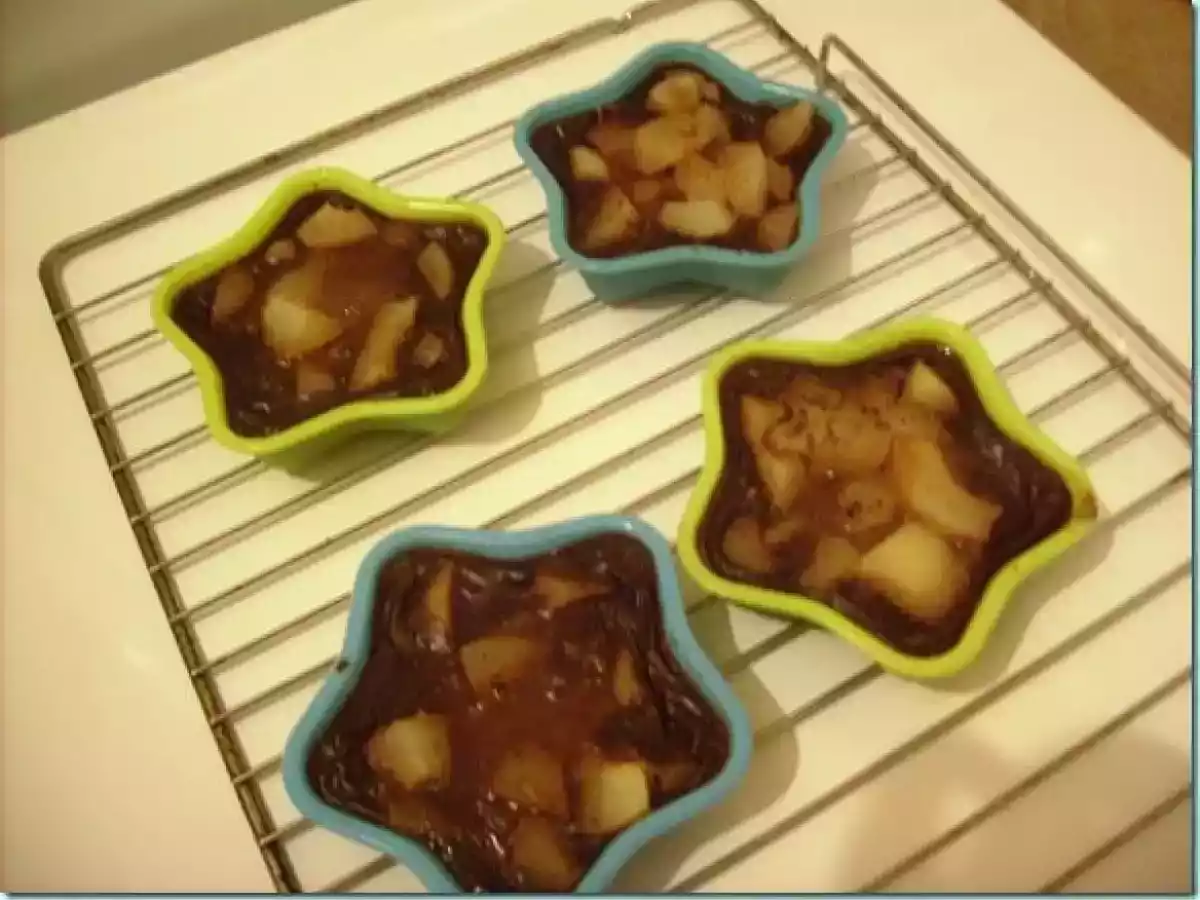 Clafoutis de poires au chocolat (Léger !!) - photo 2