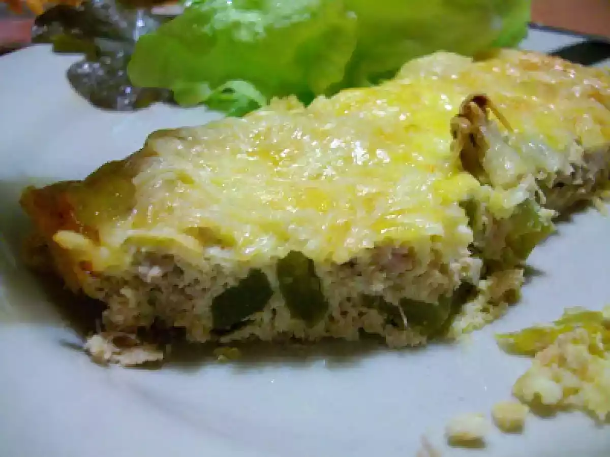 Clafoutis de thon aux poivrons et boursin - photo 2