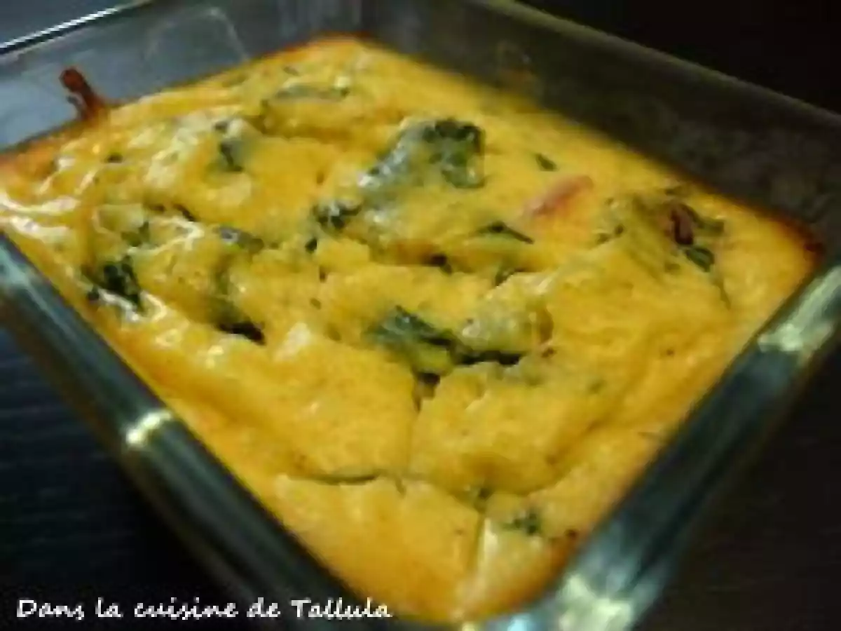 Clafoutis épinards et truite fumée - photo 4