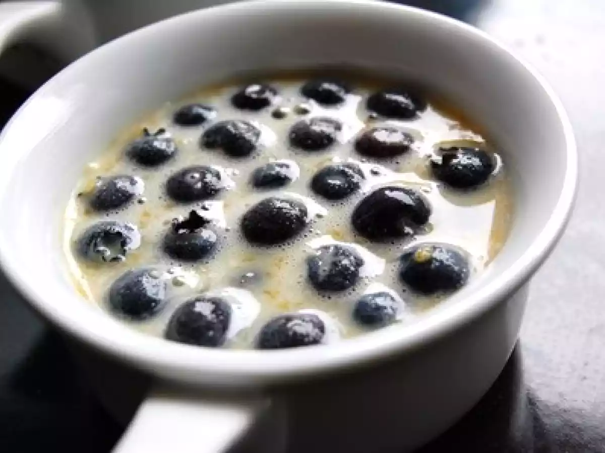 Clafoutis express aux myrtilles - photo 4