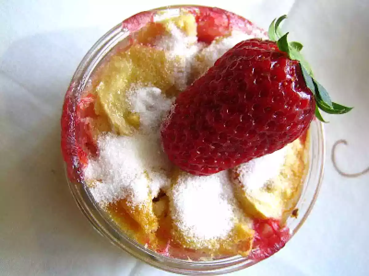 Clafoutis fraises-bananes!!! - photo 3