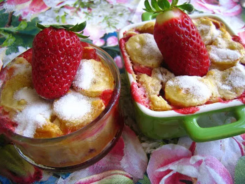 Clafoutis fraises-bananes!!! - photo 4