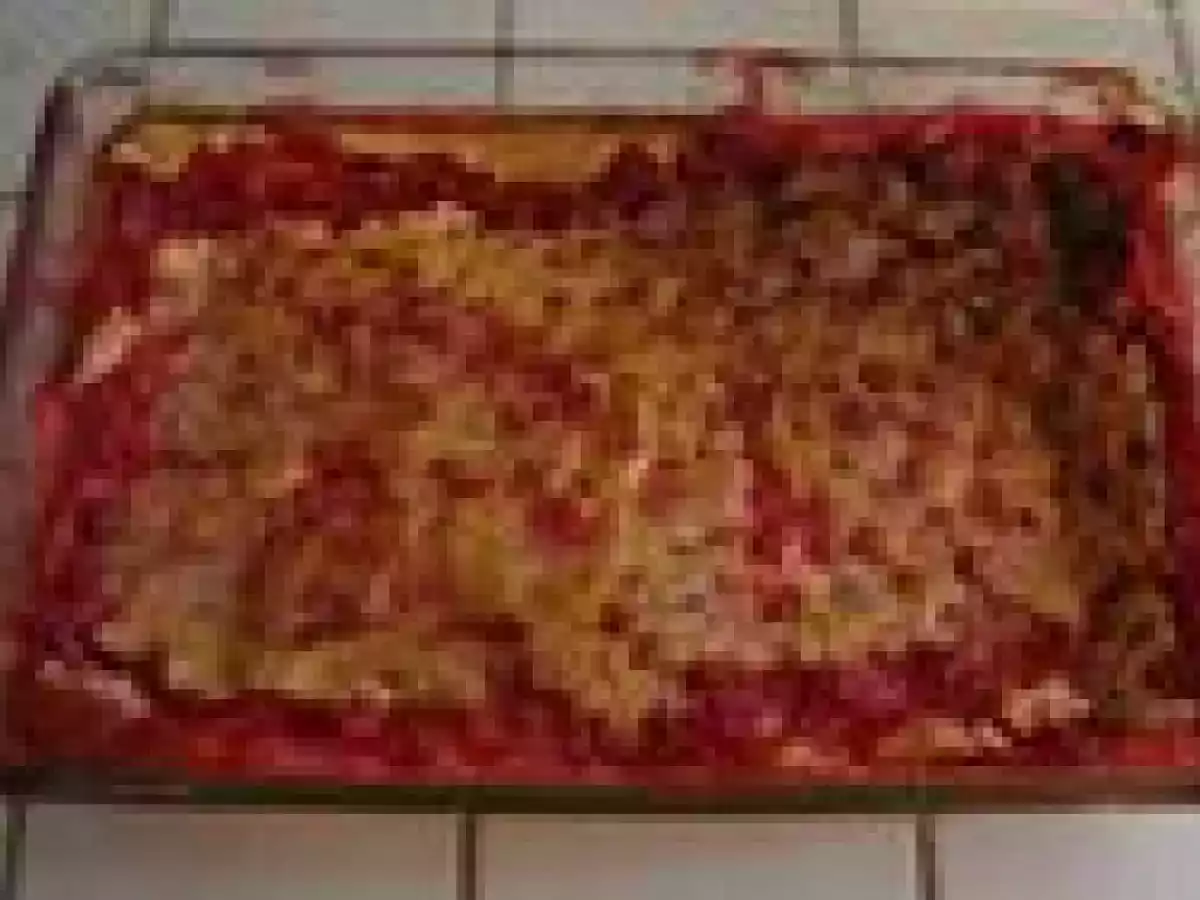 Clafoutis groseilles rouges