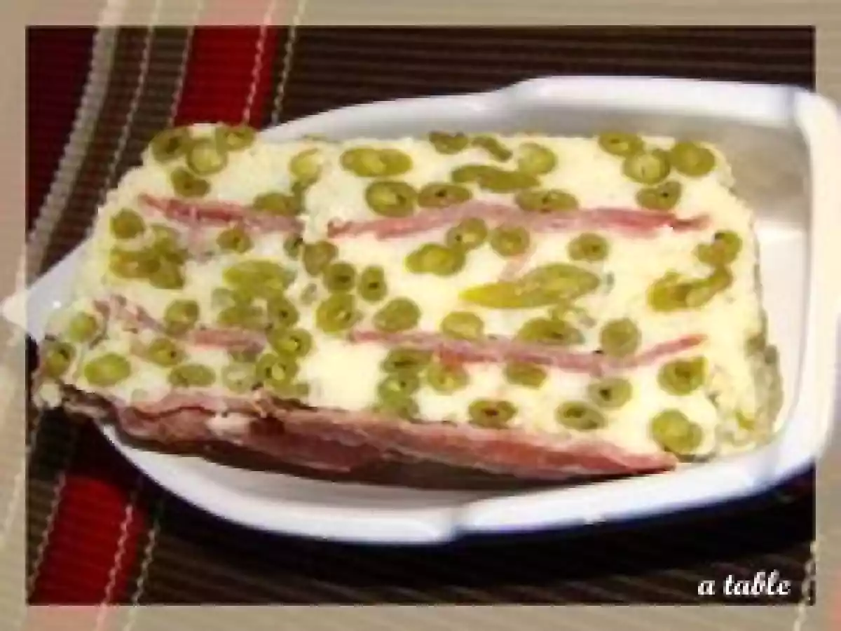 CLAFOUTIS HARICOTS VERTS ET BACON - photo 2