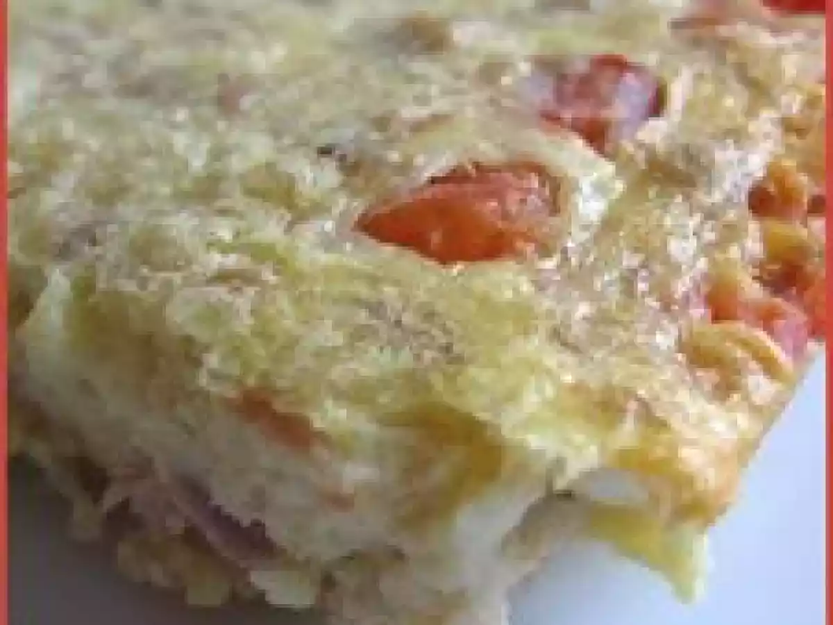 Clafoutis léger au thon et à la tomate - photo 2