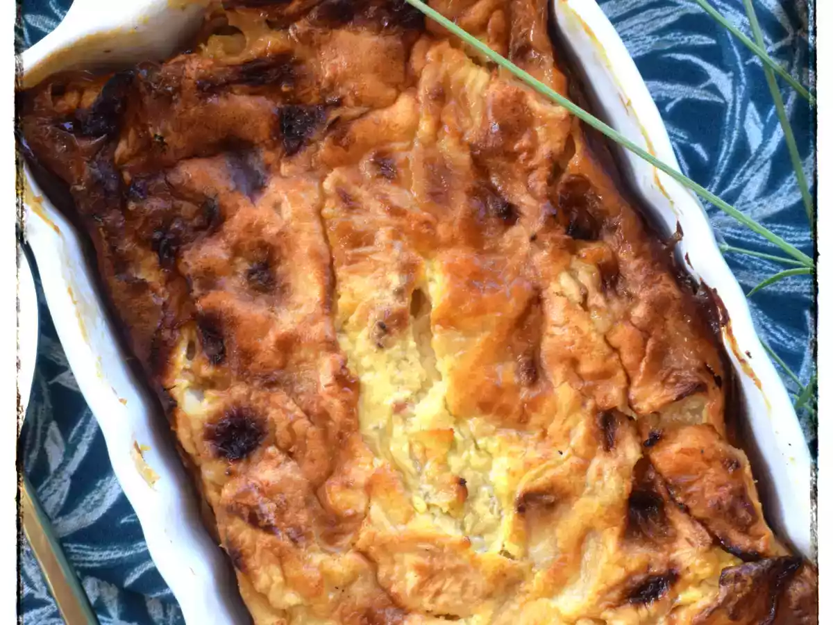 Clafoutis léger aux nectarines