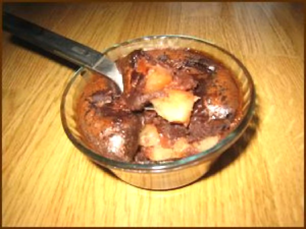 Clafoutis Poire et Chocolat WW - photo 2