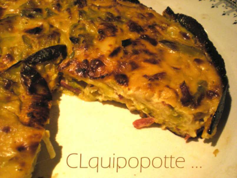 Clafoutis poireau – camembert - photo 2