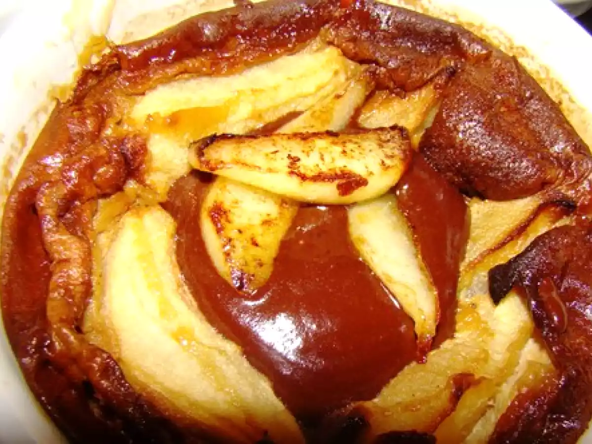 CLAFOUTIS POIRES BELLE-HELENE