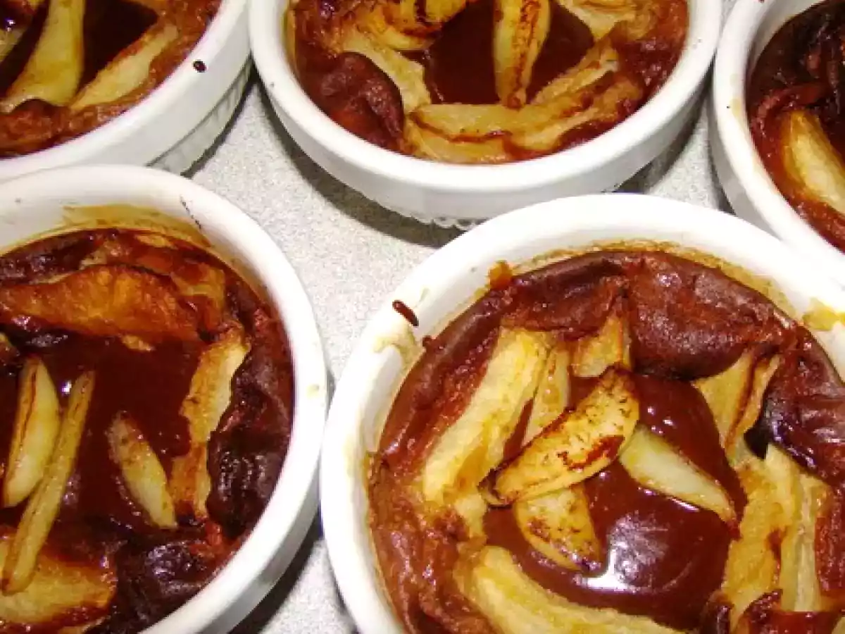 CLAFOUTIS POIRES BELLE-HELENE - photo 2