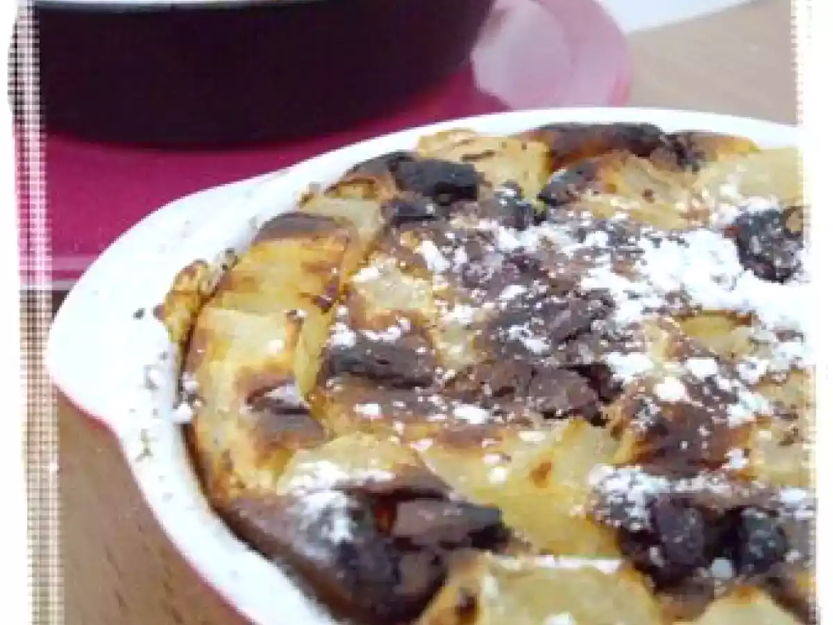 Clafoutis poires & pépites de chocolat - photo 3