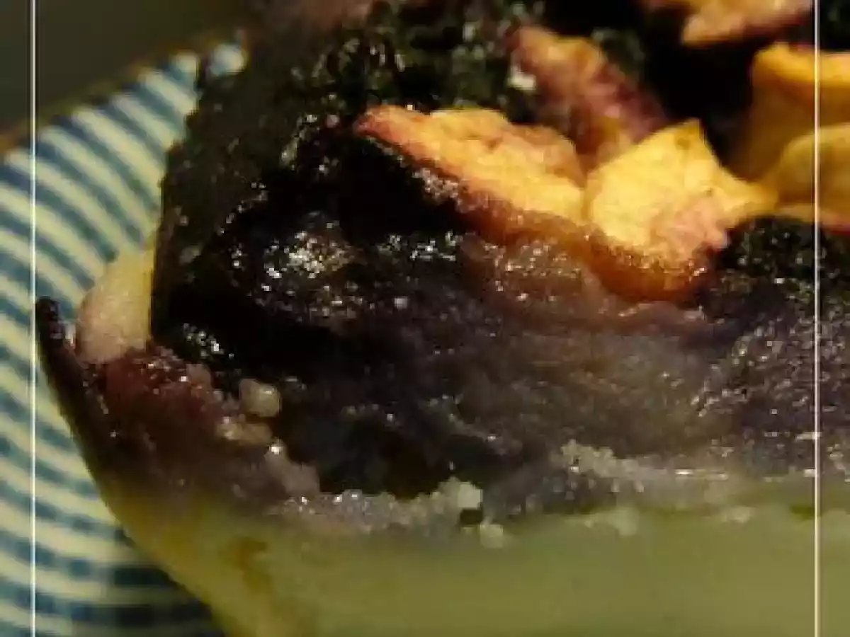 Clafoutis pommes et myrtilles - photo 2