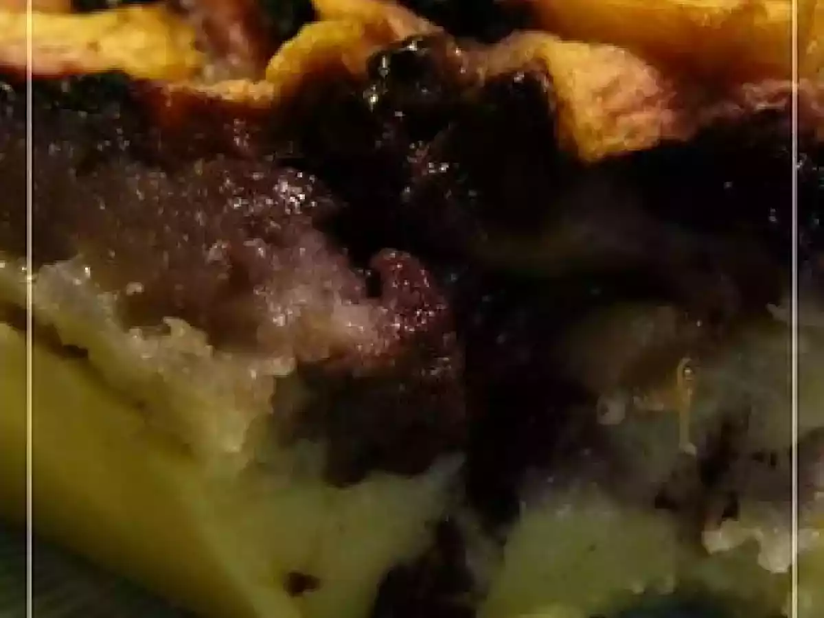 Clafoutis pommes et myrtilles - photo 3