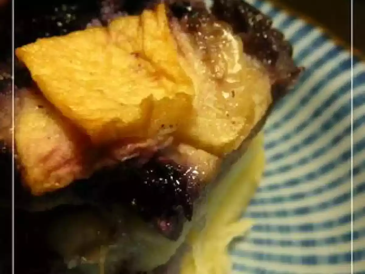 Clafoutis pommes et myrtilles - photo 4